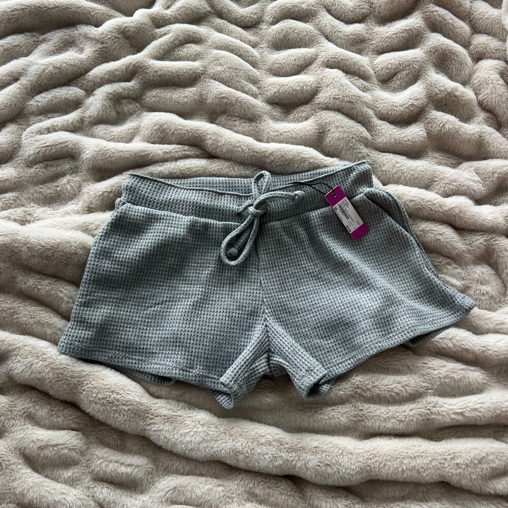 Jac Parker 'lazy day waffle sweatshorts.' Brand new with tags still attached.